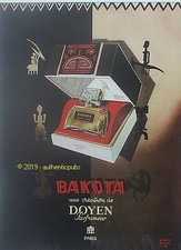PUBLICITE DOYEN PARFUM BAKOTA AFRIQUE SIGNE ANDRE JEAN DE 1946 FRENCH AD PUB