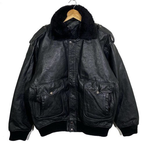 Blouson cuir buffle - buffle, pleine