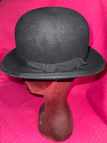 Ancien chapeau melon - en, feutre