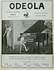 Publicité presse 1923 - de,