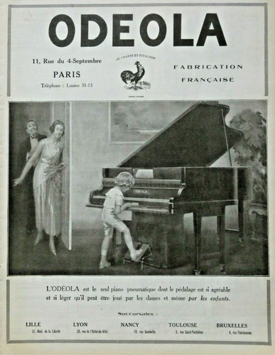 Publicité presse 1923 - publicitÉ,