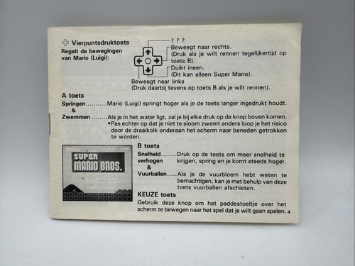 Notice jeu nintendo - jeu, super