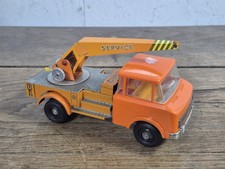 Jouet Ancien Camion Service En Plastique Et Tole Année 70 Allemagne