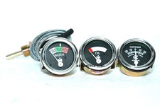 Huile + Temp + Amp Gauge pour