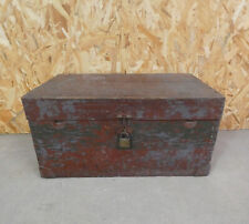 ancien coffre à munitions WW2 malle de rangement vintage