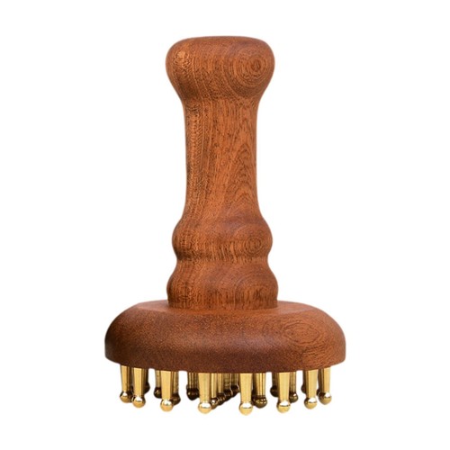 Peigne massage bois - peigne, en