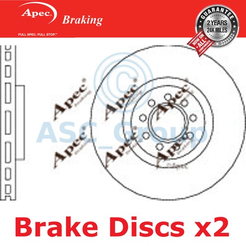 Apec braking 290mm ventilé - 2x,