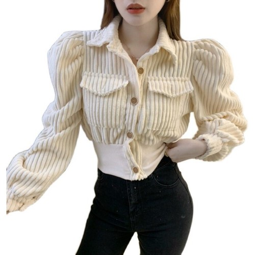 Femme velours manteau - femme,