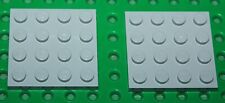 2 x Lego MdStone Plate 4x4 ref 3031/set 5524 5525 7248 8096 8161 6211 7877 8019