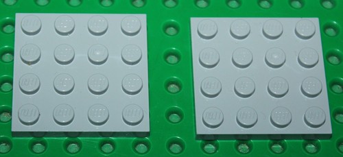 Lego mdstone plate 4x4 - 2,