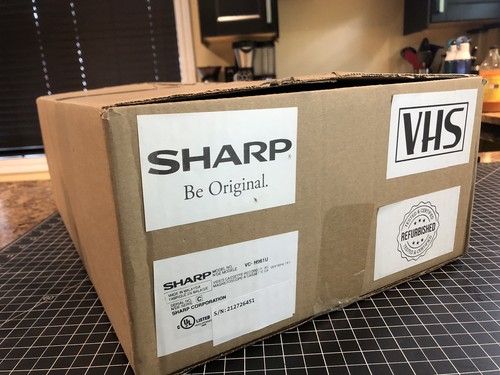 Serviced sharp vhs svhs - -,