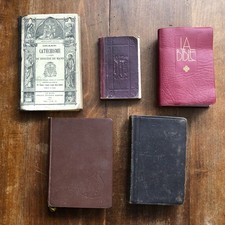 Lot de 5 ouvrages religieux 