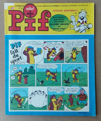 Vaillant le journal de - journal, pif