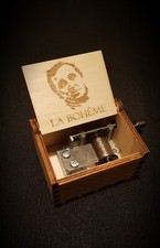 Boîte à musique en bois