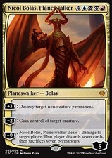 Magic MTG - Nicol Bolas, Planeswalker - Archenemy: Nicol Bolas - MINT/NMINT - EN