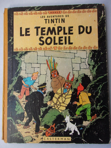Tintin temple soleil - tintin,