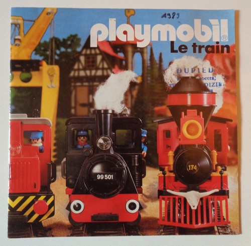 Rare catalogue train playmobil - catalogue,