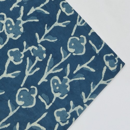 Tissu indien imprimé bloc