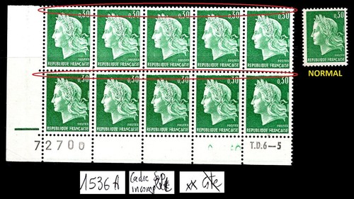 Variété cadre effacé sur - cadre,