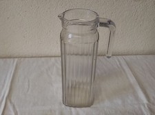 Ancien Pichet en verre contenant 1 litre