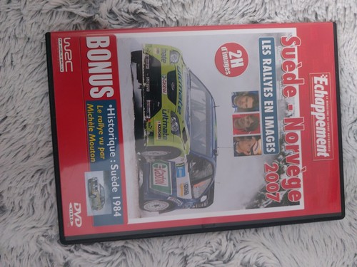 Dvd rallye suède - suède/norvège, 07'