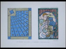 VITRAIL ART NOUVEAU, TONY