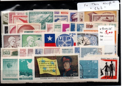 Lot timbres chili - lot, du