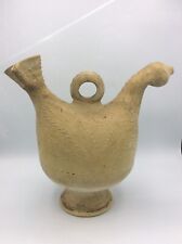 Verseuse zoomorphe formant poule en terre cuite Iran début XXème