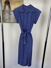 1960s-1970s Fashion Jerry Silverman Vintage Dress Heart Accents