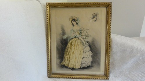 Ancienne gravure art nouveau - gravure,