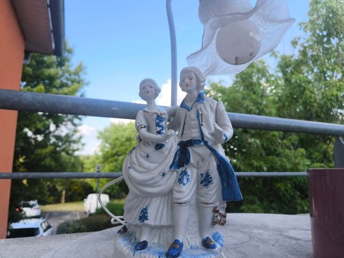 Vintage porcelain courting - porcelain,