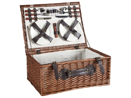 Panier pique nique osier - pique-nique,