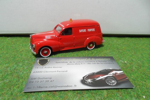Peugeot 203 sapeurs pompiers - 203,