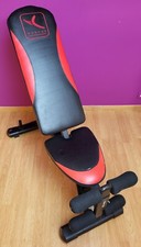 Banc de musculation Domyos BI460 Decathlon + 4 haltères avec barres acier CORENG