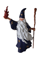 Figurine Merlin l'enchanteur PAPO 1999 Le monde enchanté 39005
