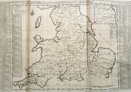 Nouvelle carte angleterre - carte, l'angleterre