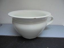 Ancien Pot de Chambre Faïence