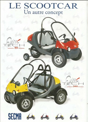 Secma scootcar fun tech - fun,