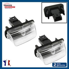 Lot de 2 Eclairages Plaque d'Immatriculation prévu pour 206 207 307 308 406 5008