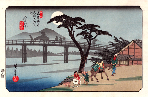 Véritable estampe japonaise - véritable,