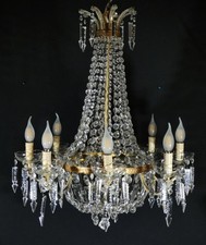 Lustre corbeille montgolfière