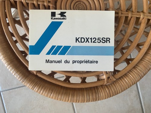 Kawasaki kdx125 manuel - kawasaki, sr