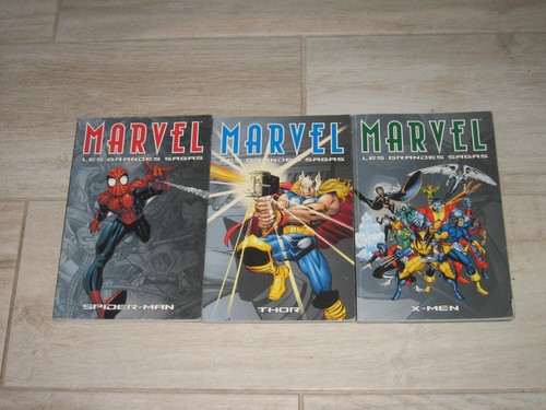 Lot albums comics marvel - lot,