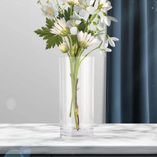 Vase cylindrique transparent