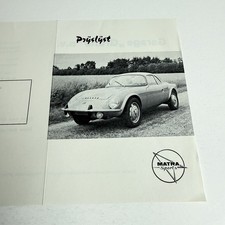 MATRA SPORTS JET 5 6 S 1966