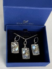 Signed Swarovski Set Necklace