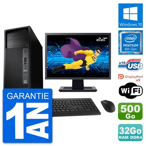 Tour z240 ecran 22 - pc,