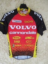 Maillot cycliste VOLVO CANNONDALE made in USA vintage shirt jersey camiseta S