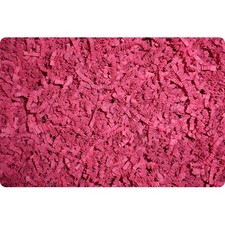 Frisure couleur rose en papier