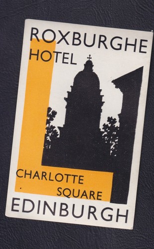 Ancienne étiquette bagage - , de